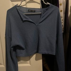 shein, blue, size large